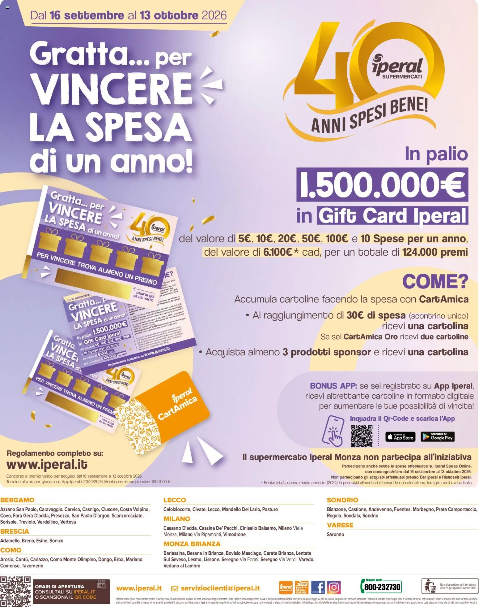 Volantino Iperal del 30/09/2026 | Pagina: 20