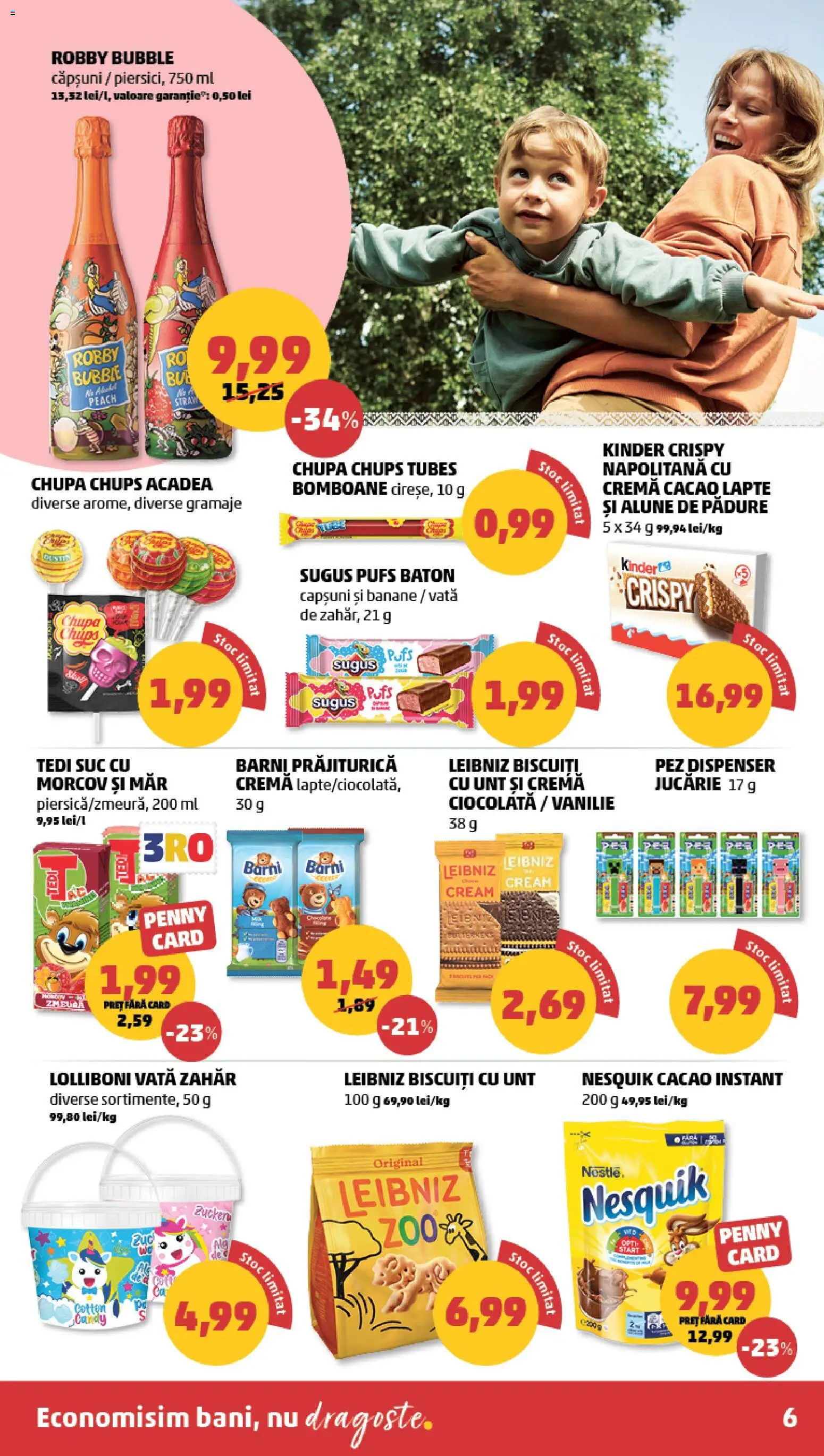 Noul catalog PENNY – valabil de la 27.05.2026 | Pagină: 6 | Produse: Alune, Unt, Banane, Biscuiți