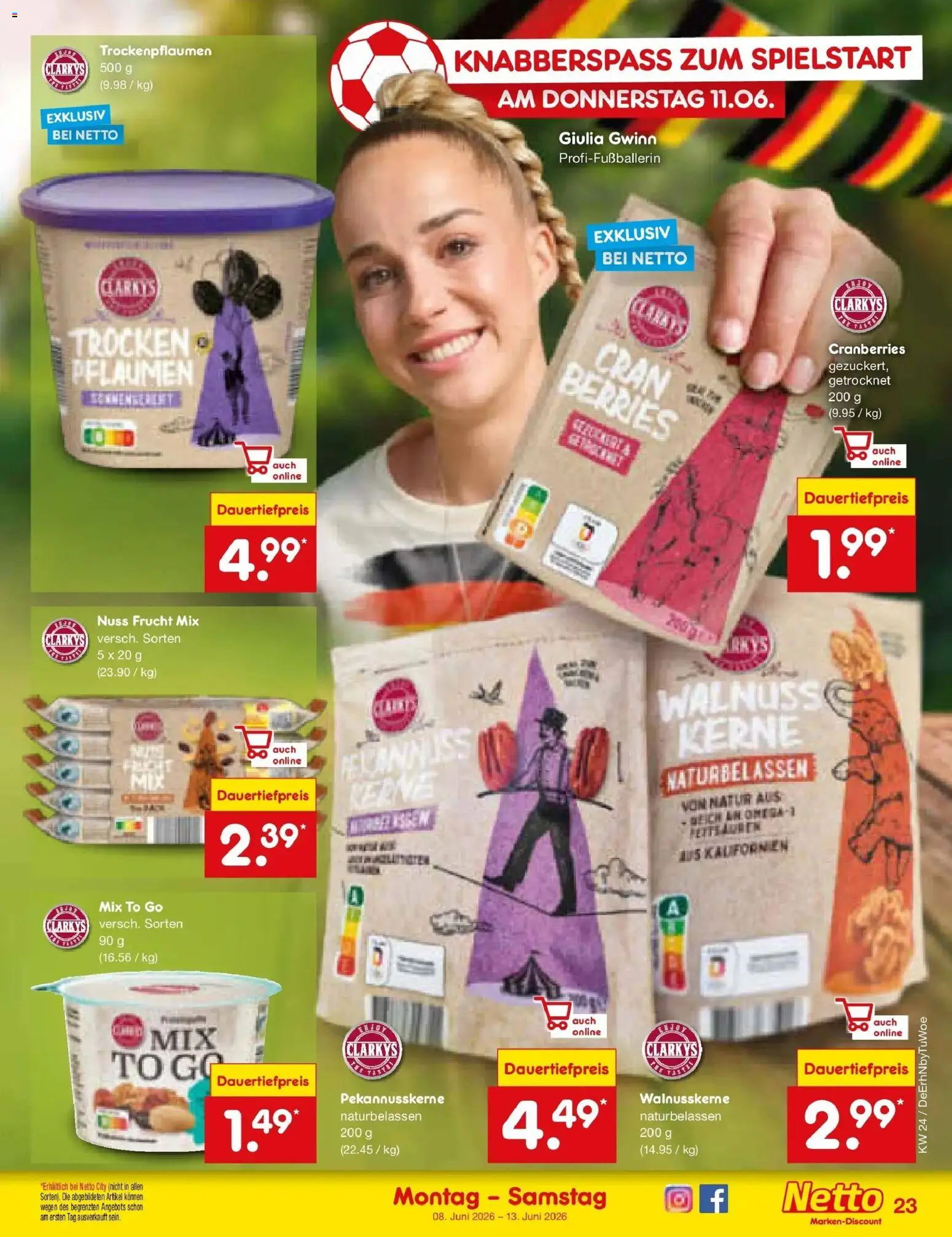 Netto Marken-Discount Prospekt Lahr-Langenwinkel – gültig ab 08.06.2026 | Seite: 37 | Produkte: Pflaumen