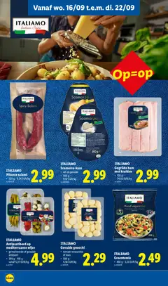 ITALIAMO Gegrilde ham met kruiden, Gegrilde ham met kruiden - Voorbeeld van een folder van Lidl, geldig van 14/09/2026 | Pagina: 14