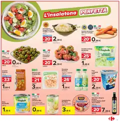 Anteprima del volantino Carrefour volantino Market - Milano valido a partire dal 13/07/2026 | Pagina: 11 | Prodotti: Mazzancolle, Pomodoro, Olio, Parmigiano