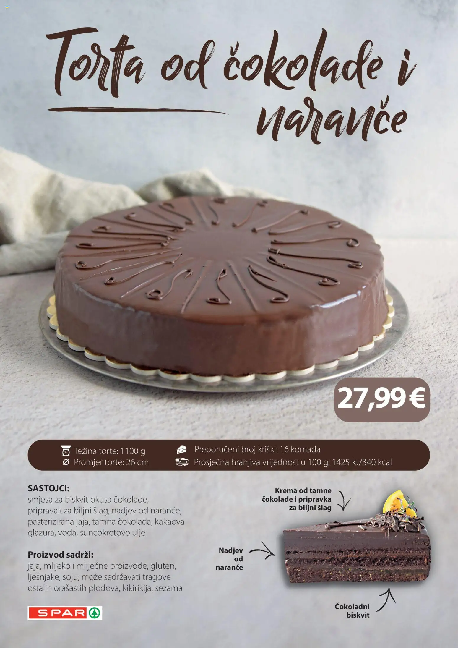 Spar katalog | vrijedi od 05.06.2026 | Stranica: 20 | Proizvodi: Suncokretovo ulje, Mlijeko, Naranče, Šlag