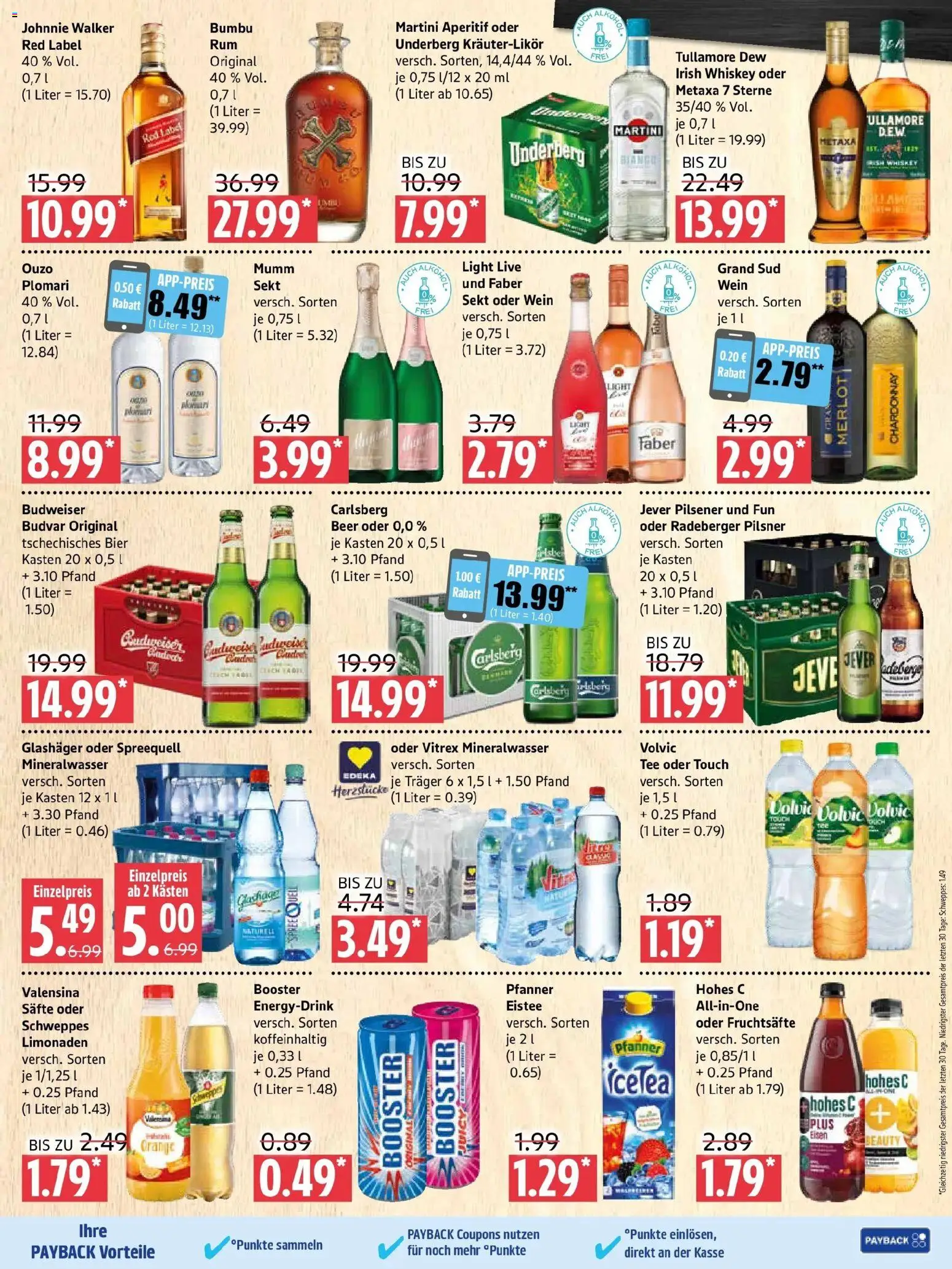Marktkauf Prospekt Prenzlau (ab 07.09.2026) » Angebote online | Seite: 7 | Produkte: Bier, Sekt, Mineralwasser, Jever