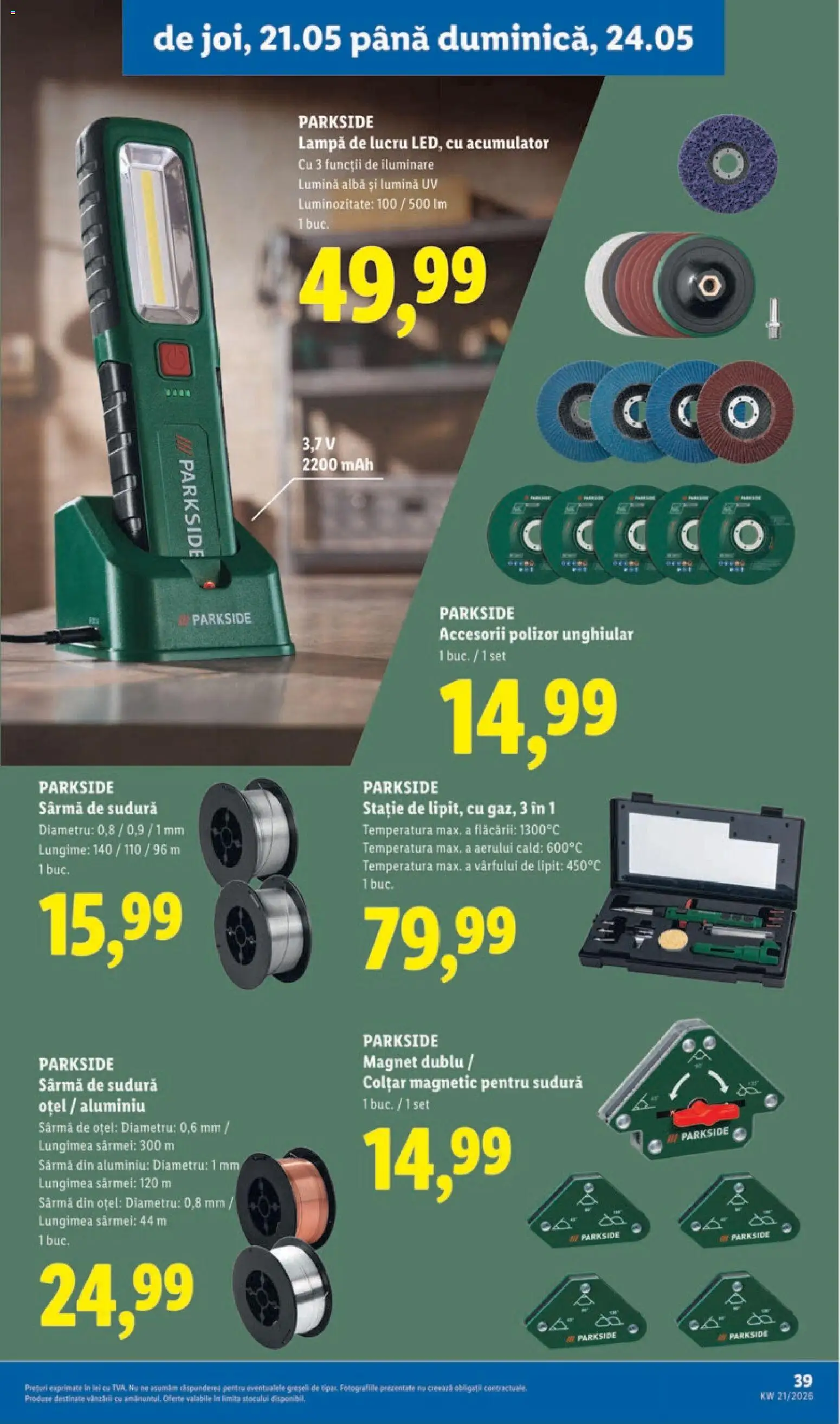 Noul catalog Lidl – valabil de la 18.05.2026 | Pagină: 39