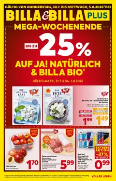Billa - Flugblatt ab 30.07.2026 gültig