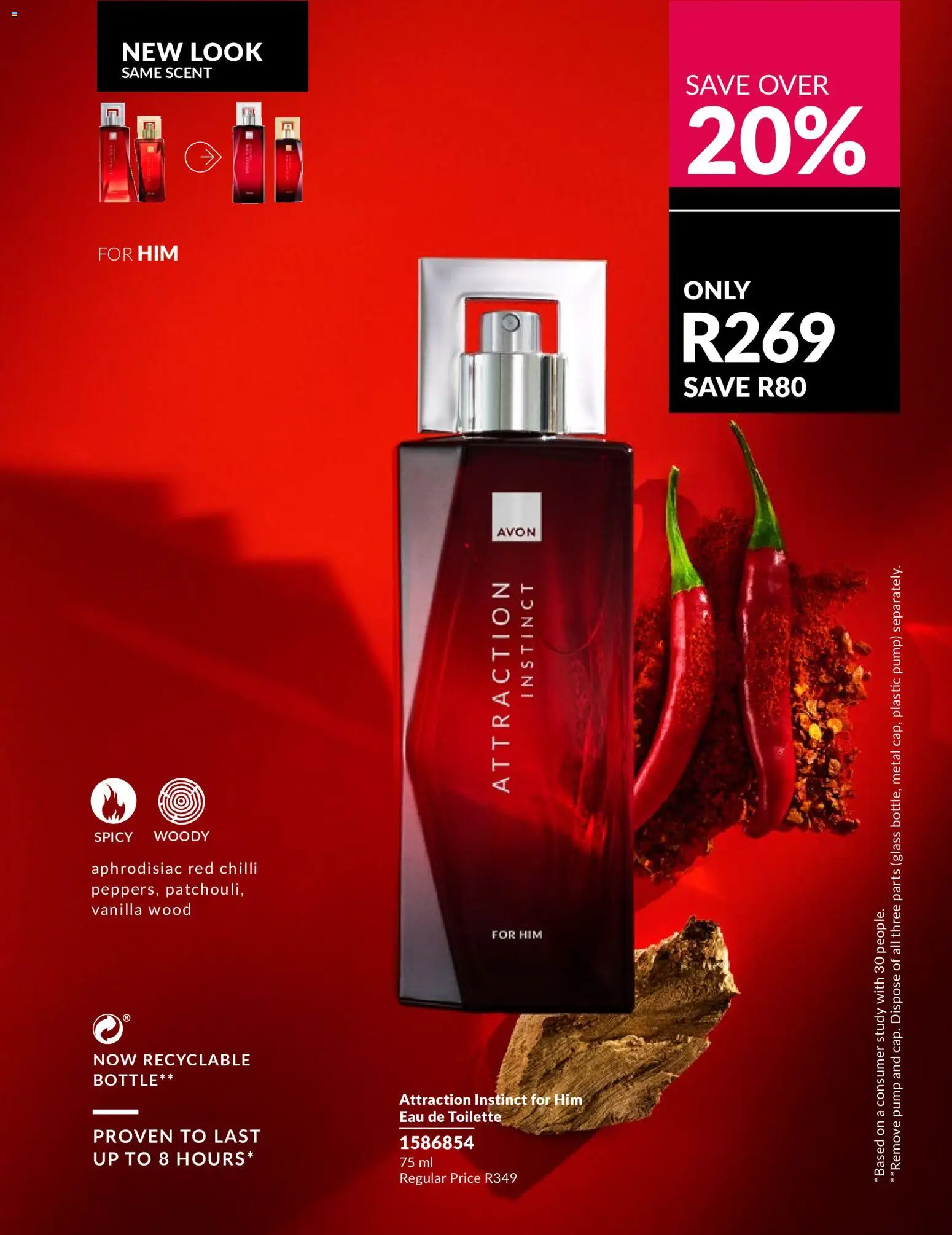 New Avon catalogue – valid from 11.05.2026 | Page: 15 | Products: Eau de toilette, Chilli