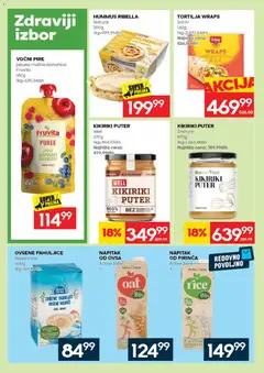 Mercator katalog - pregled Mercator kataloga - važi od 14.09.2026 | Strana: 30 | Proizvode: Tortilja, Pahuljice, Kikiriki puter, Pire