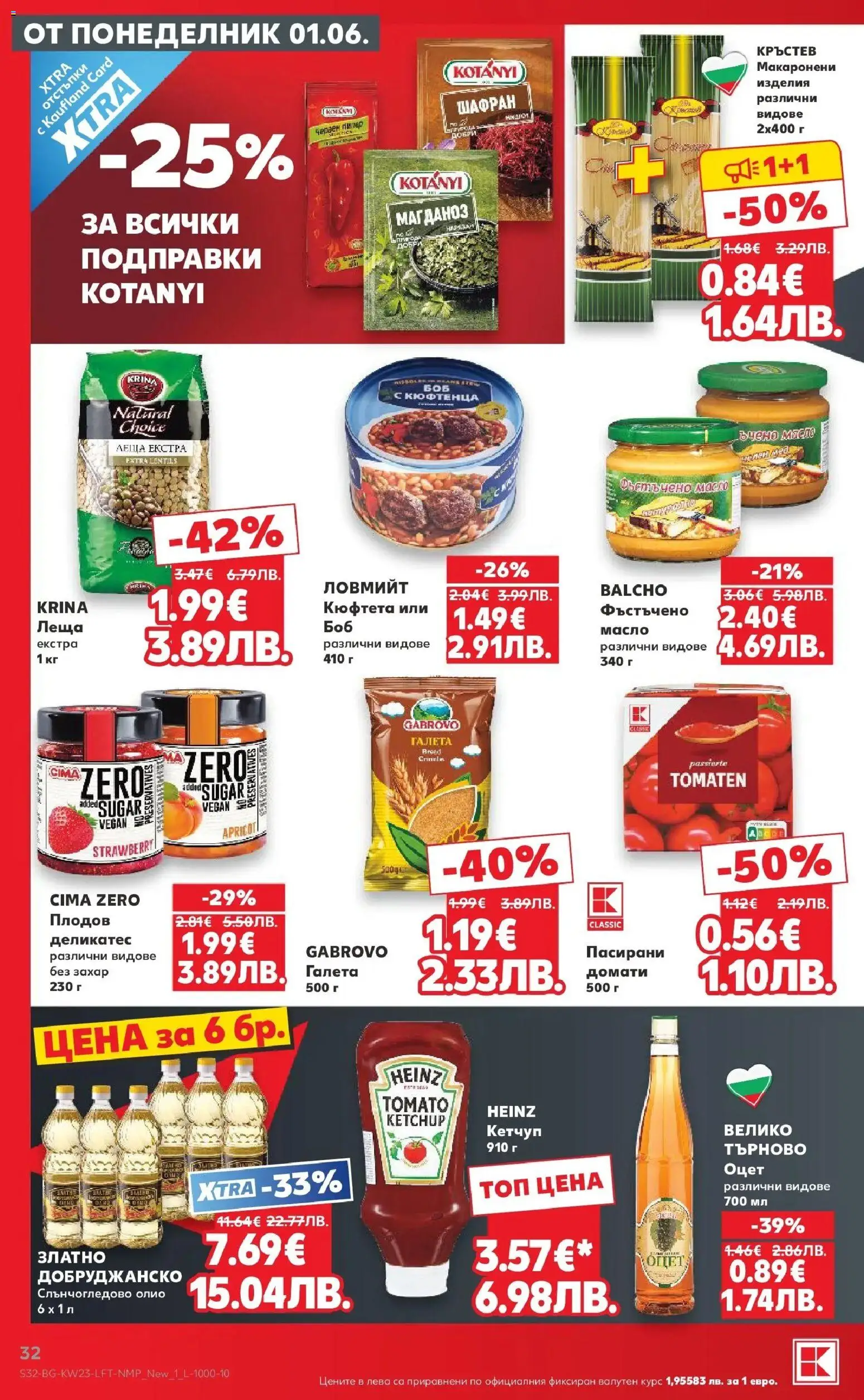 {H1} | Страница: 32 | Продукти: Олио, Масло, Пипер, Домати