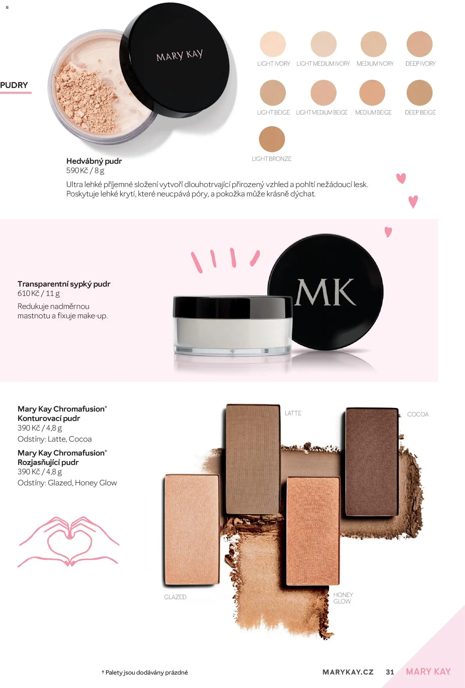 Mary Kay kniha o kráse od 01.07.2026 | Strana: 31 | Produkty: Pudr