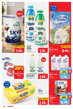 LIVE FREE, mlijeko bez laktoze, 250 ml - Pregled kataloga iz trgovine Plodine, vrijedi od 06.08.2026 | Stranica: 22
