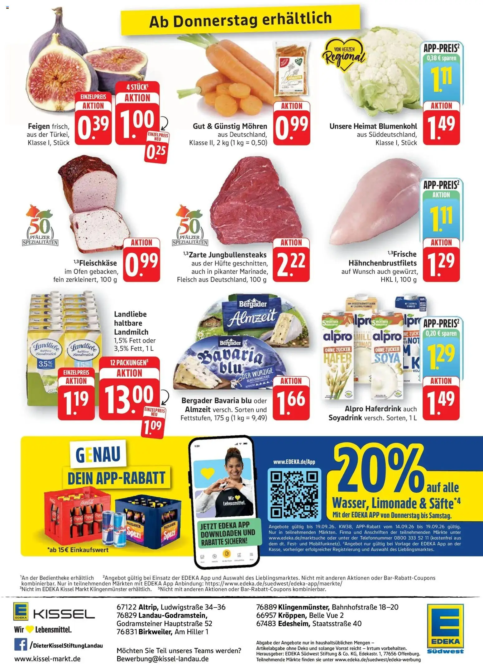 Edeka Prospekt Kröppen (ab 14.09.2026) » Angebote Online | Seite: 10 | Produkte: Ofen, Spezialitäten, Haferdrink, Mohren
