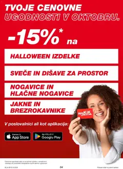 Kik katalog akcije – veljaven od 05.10.2026 | Stran: 4 | Izdelki: Svece, Dišave za prostor, Nogavice, Hlacne nogavice