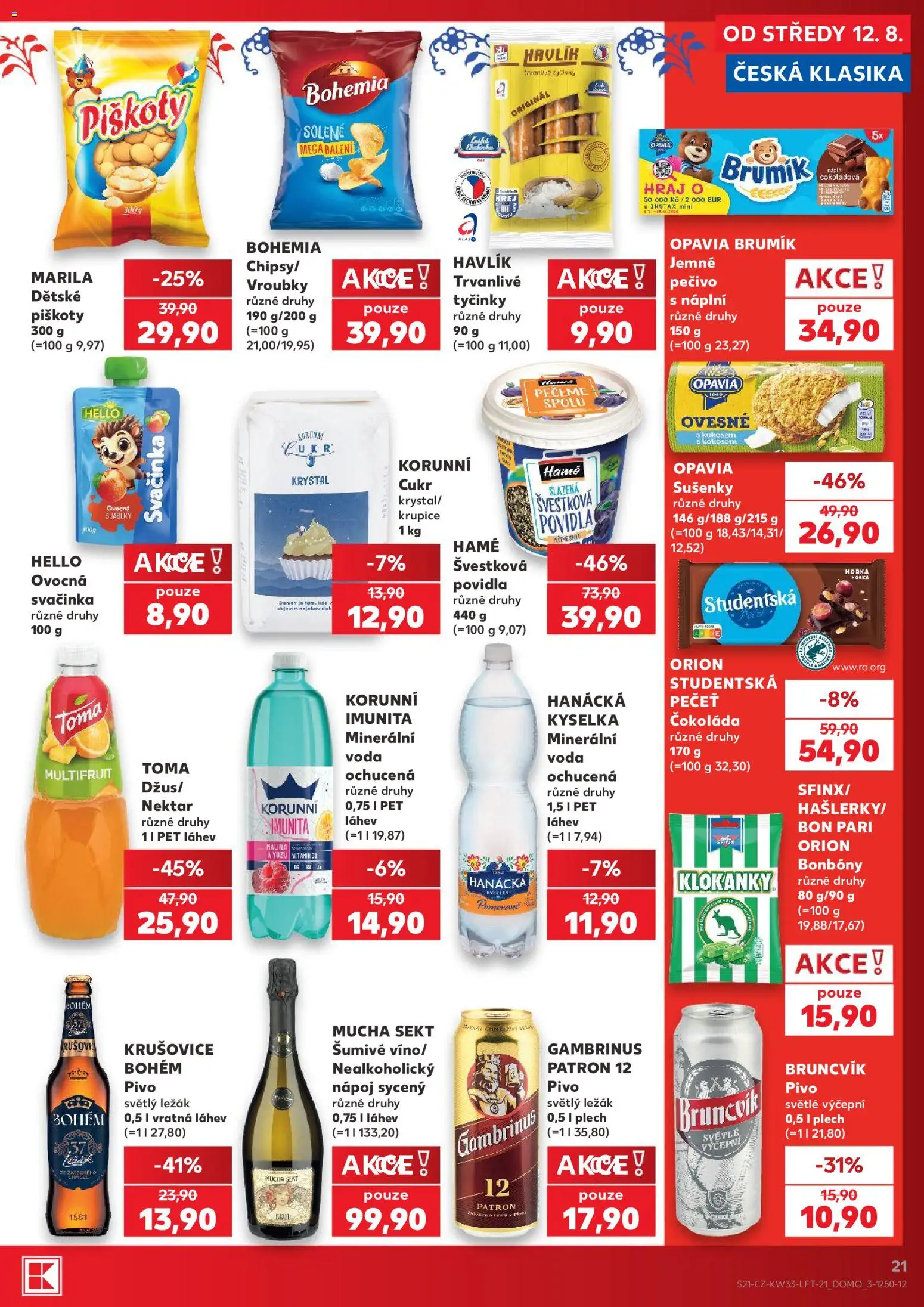 Kaufland leták - Praha 8 od 12.08.2026 | Strana: 21
