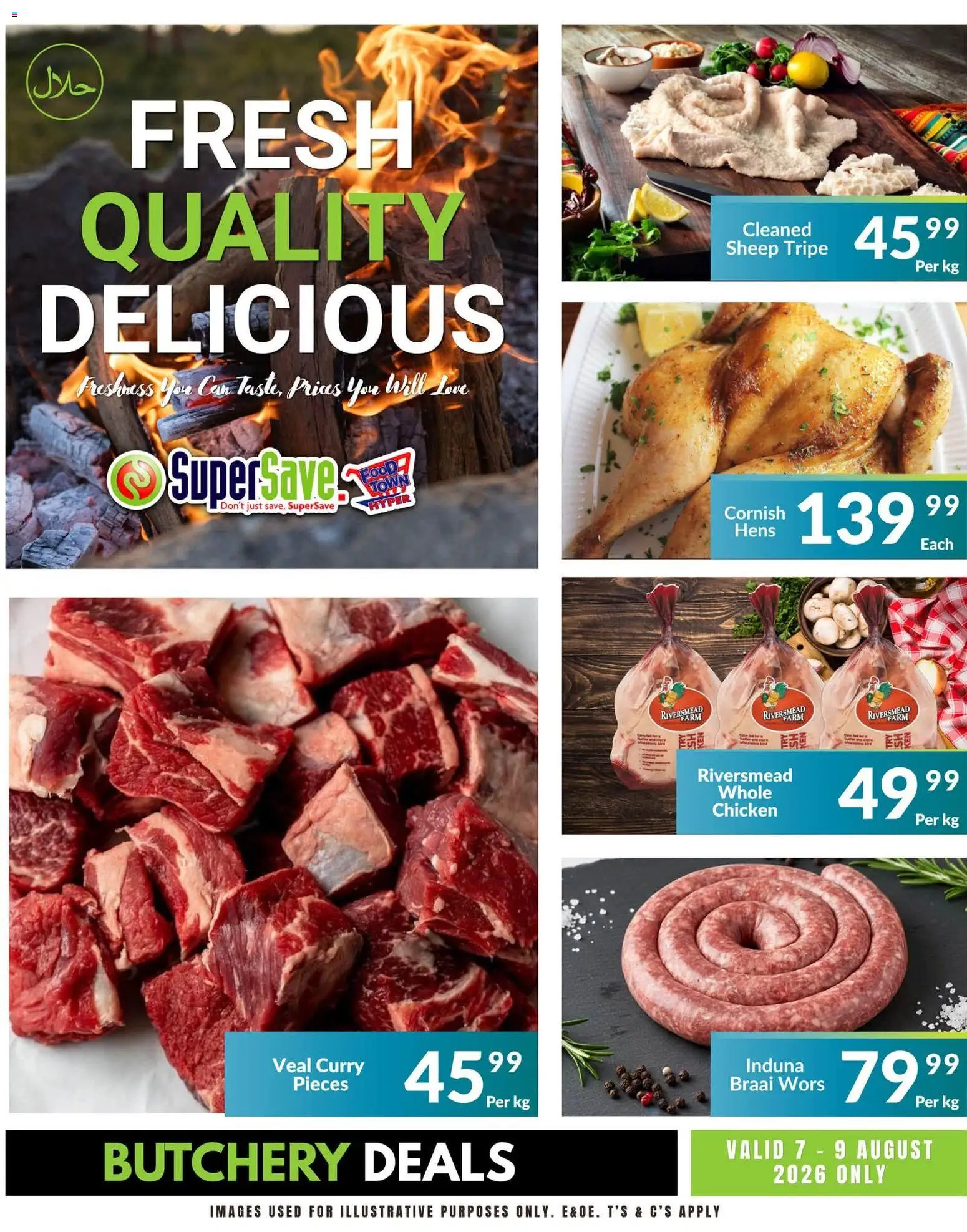 New Super Save catalogue – valid from 09/08/2026 | Page: 14 | Products: Veal, Chicken