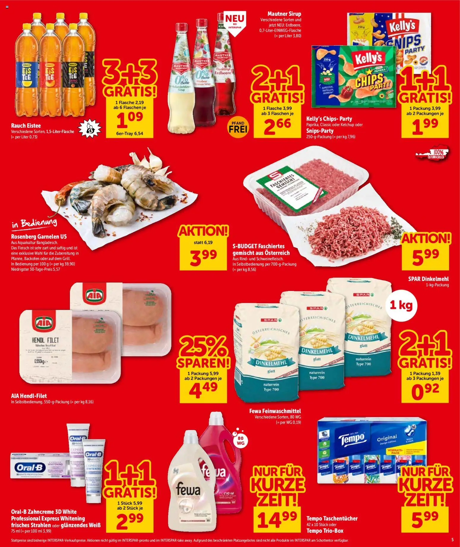 Interspar Flugblatt - Kärnten gültig ab 16.04.2026 | Seite: 6 | Produkte: Chips, Ketchup, Zucker