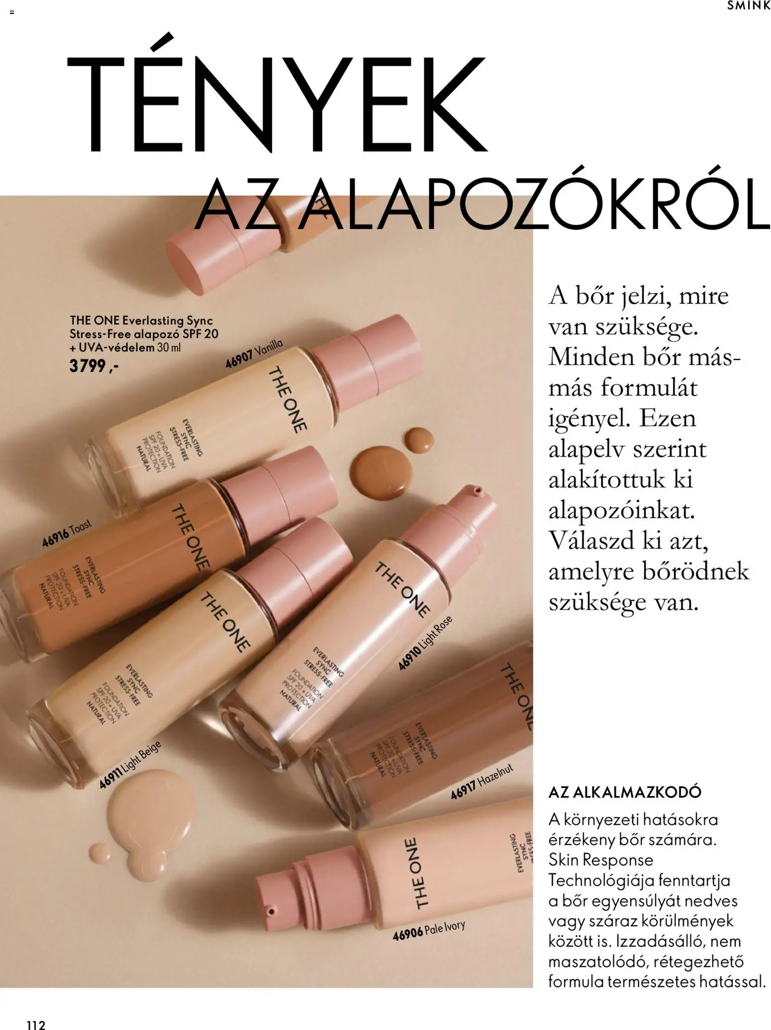 Oriflame akciós ujság - amely érvényes a következő dátumtól: 2026.09.30. | Oldal: 112 | Termékek: Smink, Alapozó, Bor, Rosé
