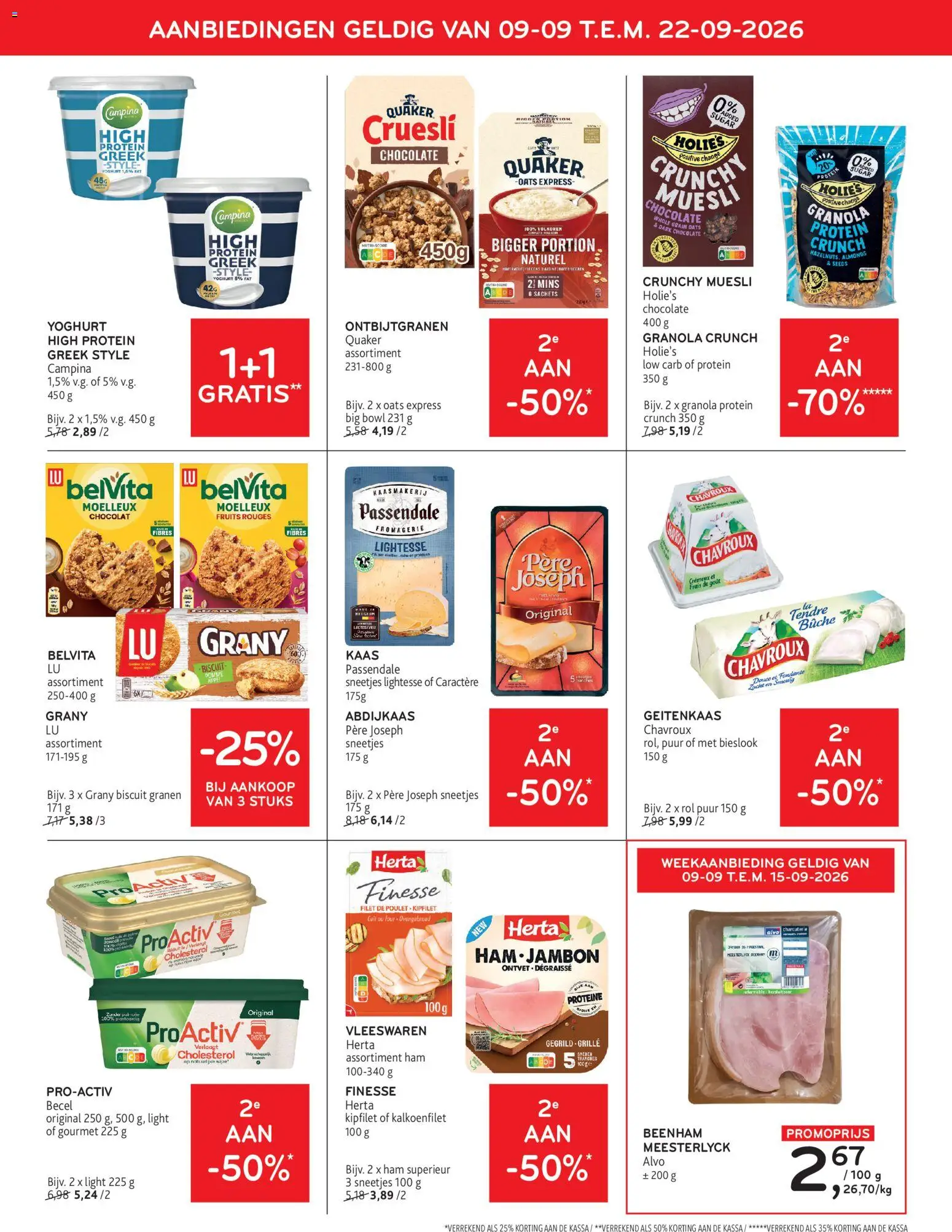 {H1} | Pagina: 7 | Producten: Muesli, Belvita, Ontbijtgranen, Yoghurt