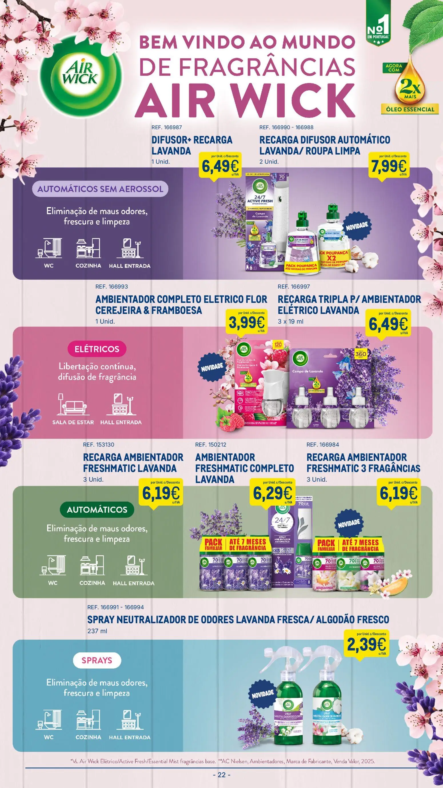 Makro folheto │ válido de 18/08/2026 | Página: 22 | Produtos: Perfume, Algodão, Ambientador, Difusor