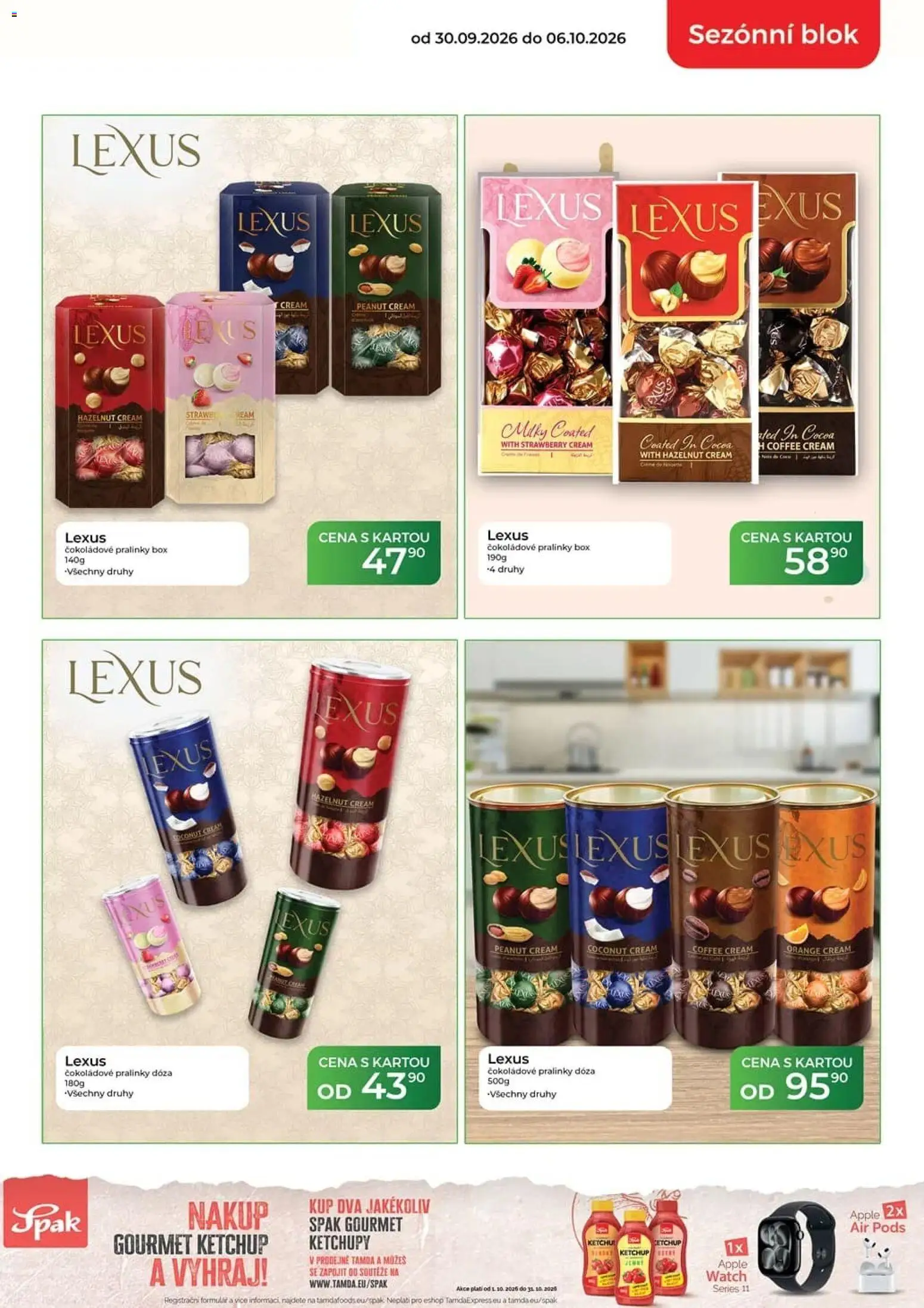 Tamda Foods leták od 30.09.2026 | Strana: 5 | Produkty: Gourmet, Box, Dóza, Blok