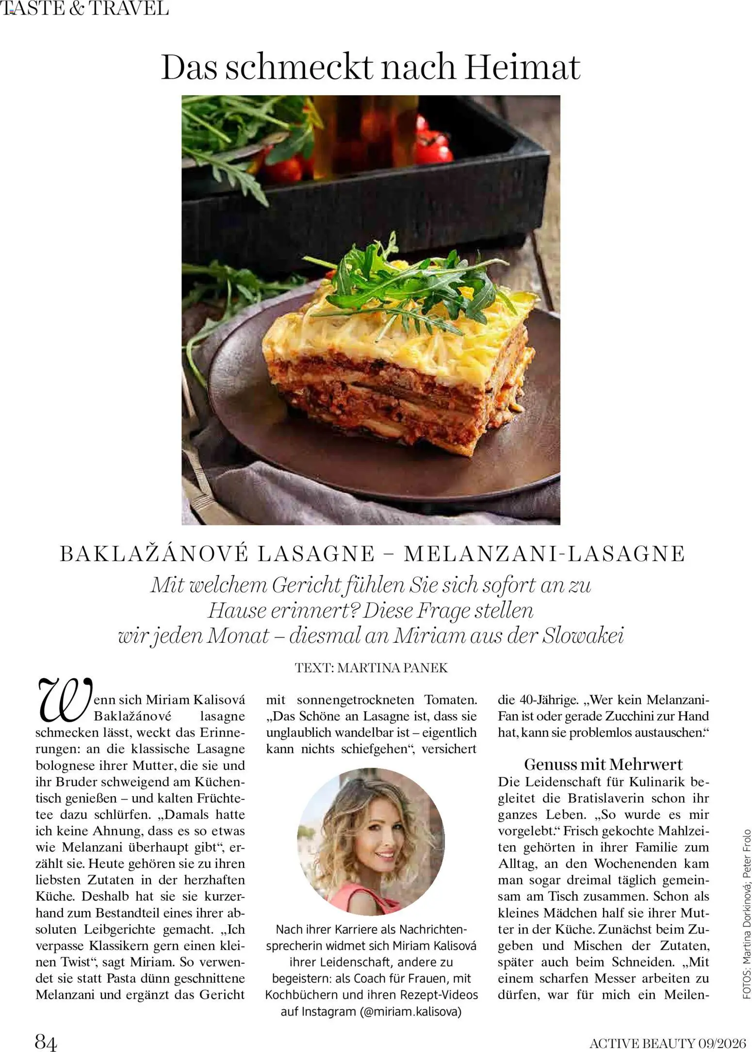 dm drogerie markt Active Beauty Magazin 09/2026 gültig ab 01.09.2026 | Seite: 84 | Produkte: Pasta, Zutaten, Tisch, Zucchini