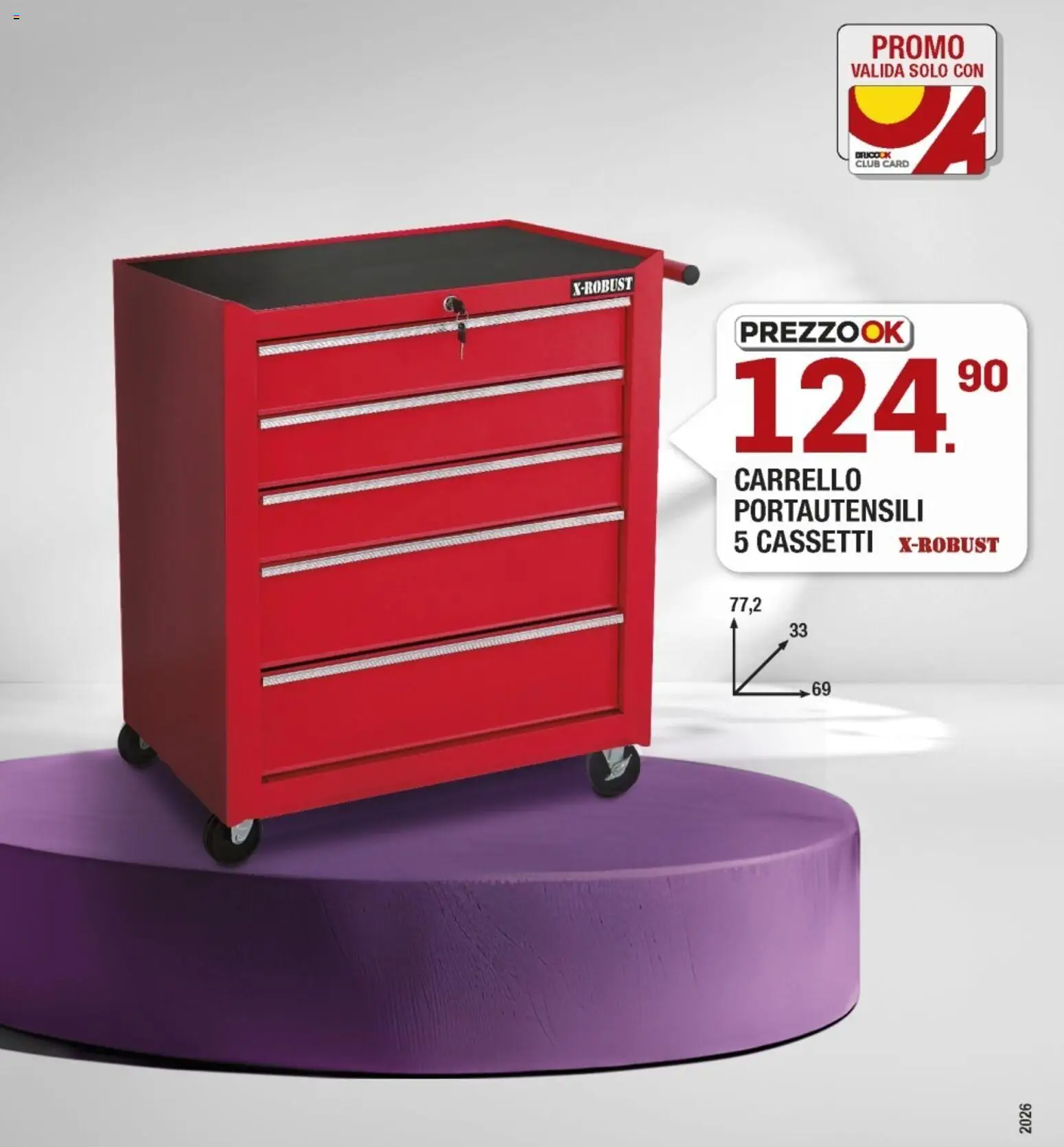 Volantino Brico OK del 19/10/2026 | Pagina: 3 | Prodotti: Carrello
