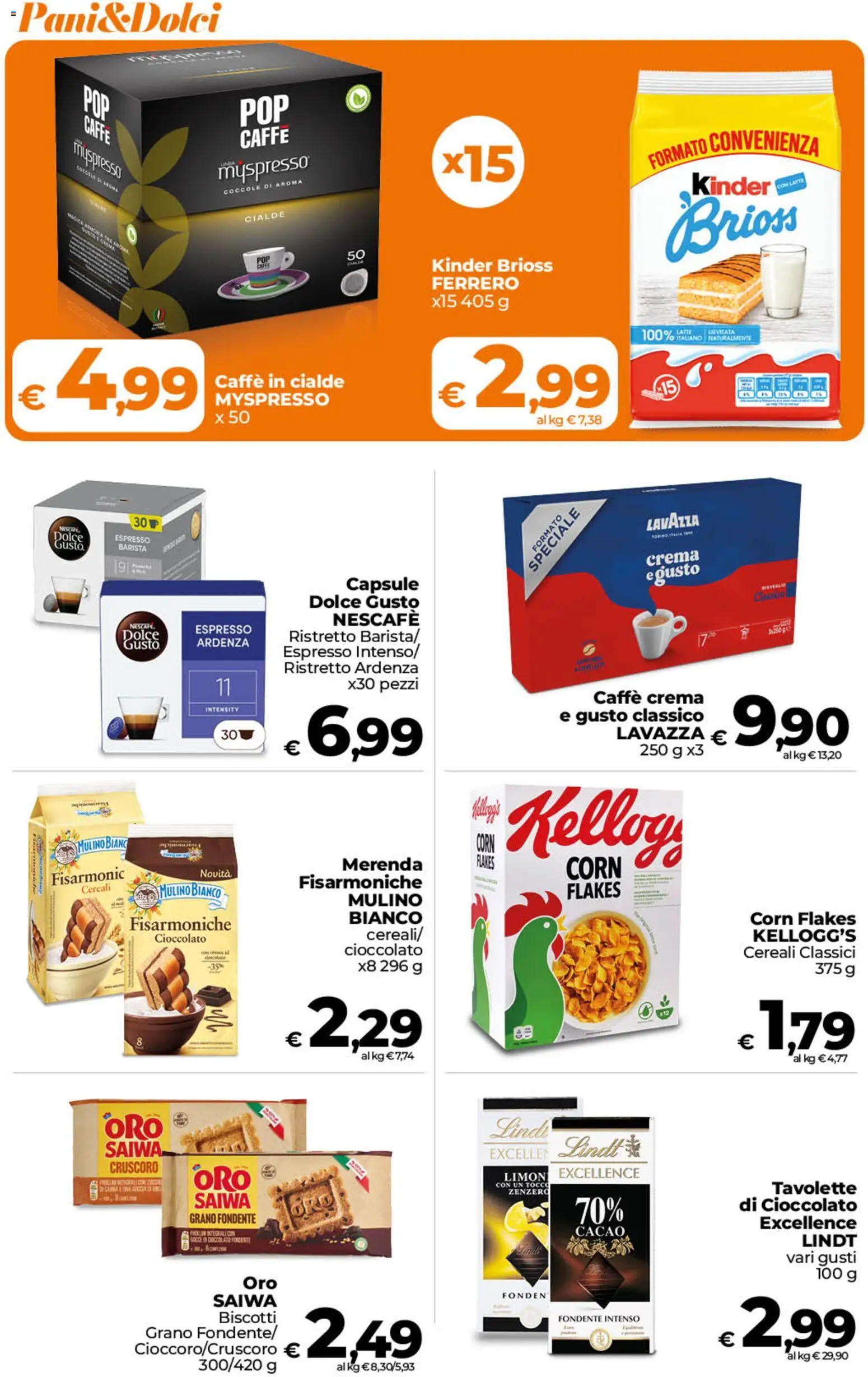 Volantino Ipercoop del 23/10/2026 | Pagina: 31 | Prodotti: Cioccolato, Zenzero, Lavazza, Nescafé