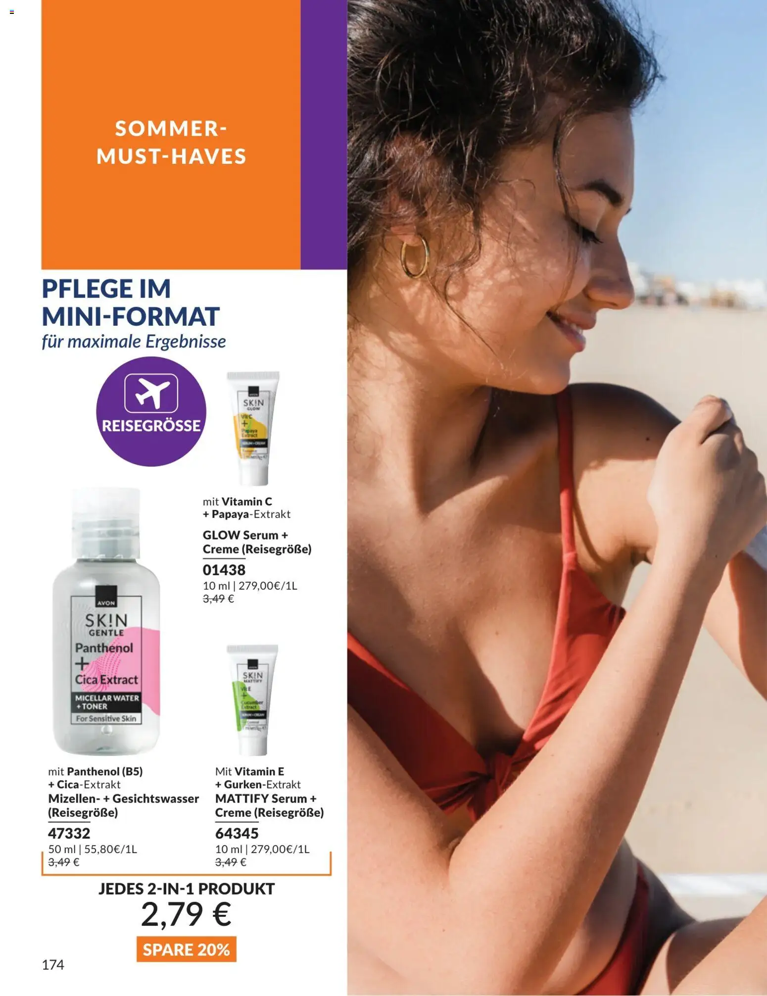 AVON Katalog Juli 2026 – gültig ab 01.07.2026 | Seite: 174 | Produkte: Toner, Creme, Serum