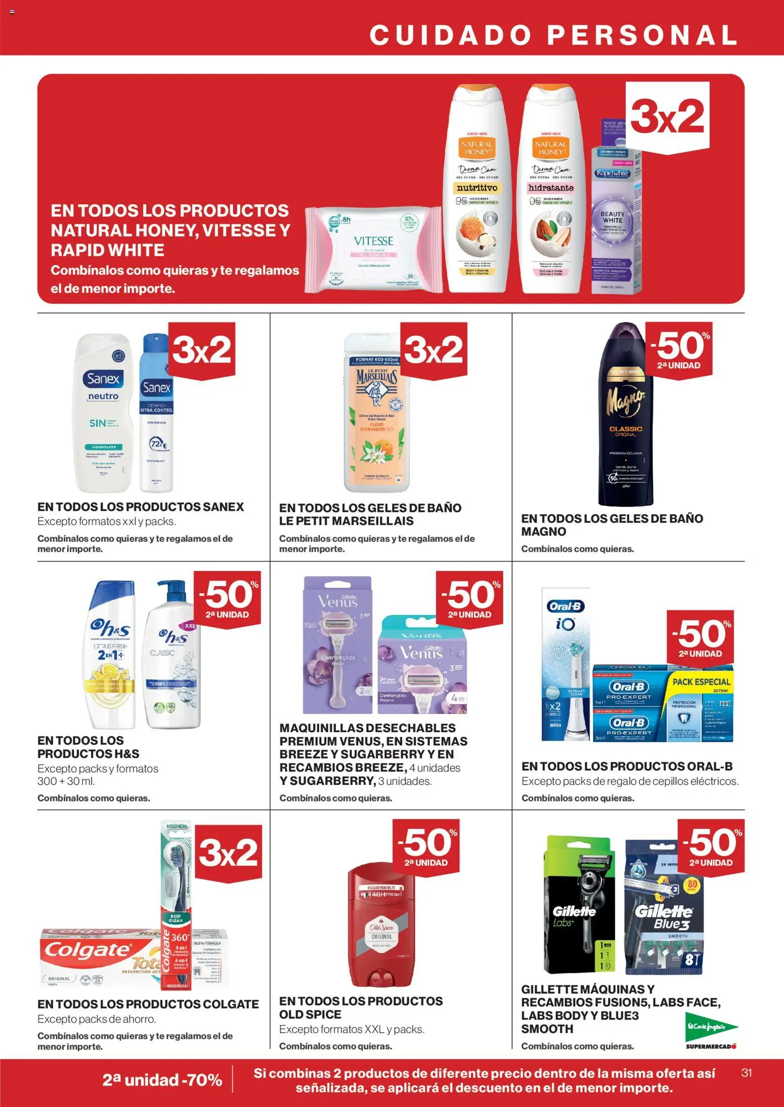 El Corte Inglés ofertas │ válido desde el 28/10/2026 | Página: 31 | Productos: Fragancia, Té, Body, Baño