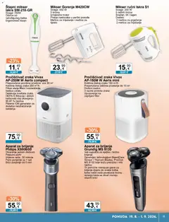 KTC Katalog tehnike i posuđa - Pregled kataloga iz trgovine KTC, vrijedi od 19.08.2026 | Stranica: 11