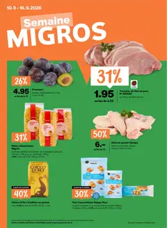 Migros aktionen FR ab 10.09.2026 gültig