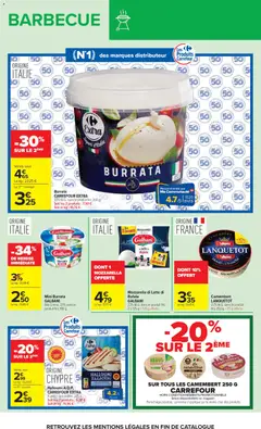 Carrefour - Prévisualisation de Mozzarella di Latte di Bufala GALBANI, 23% M.G. dans le produit fini, 2 x 125 g + 125 g offerts. valide à partir de 04/08/2026 | Page: 13