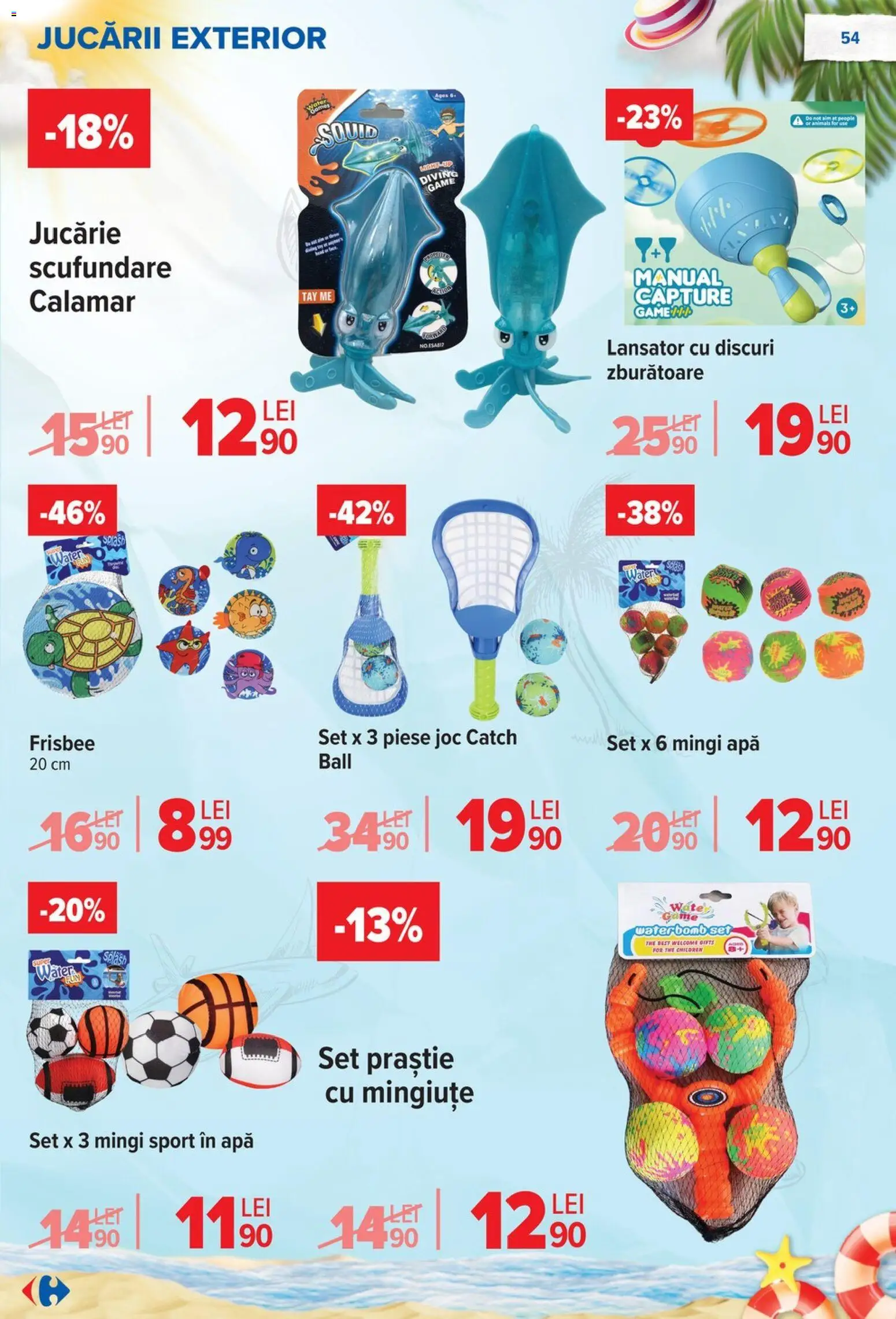 Noul catalog Carrefour – valabil de la 17.06.2026 | Pagină: 55 | Produse: Joc, Apă