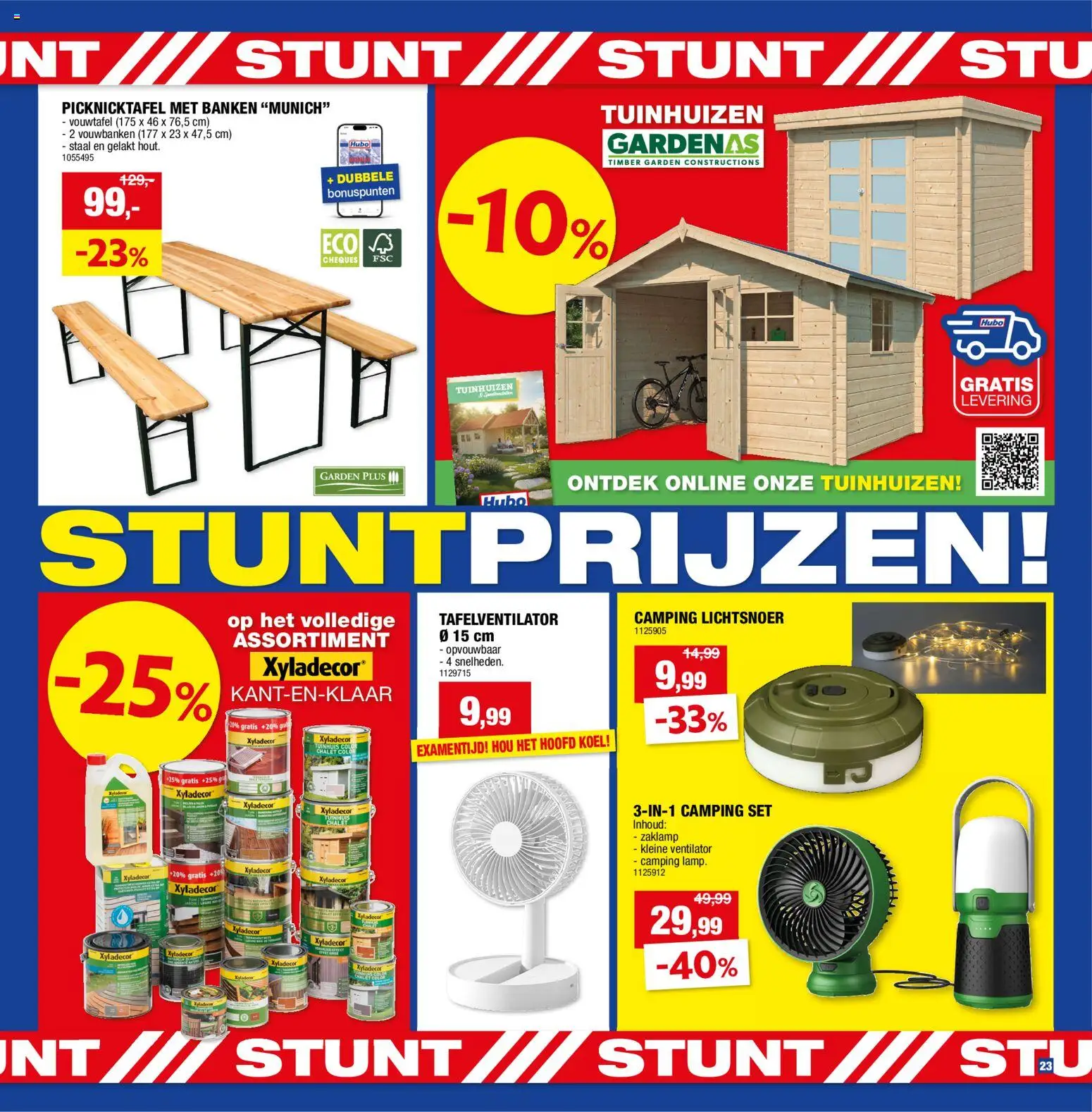 {H1} | Pagina: 23 | Producten: Zaklamp, Ventilator