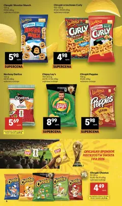 Pogląd oferty "Delikatesy Centrum gazetka" - ważna od 25.06.2026 | Strona: 6 | Produkty: Chipsy, Ketchup, Bekon, Doritos
