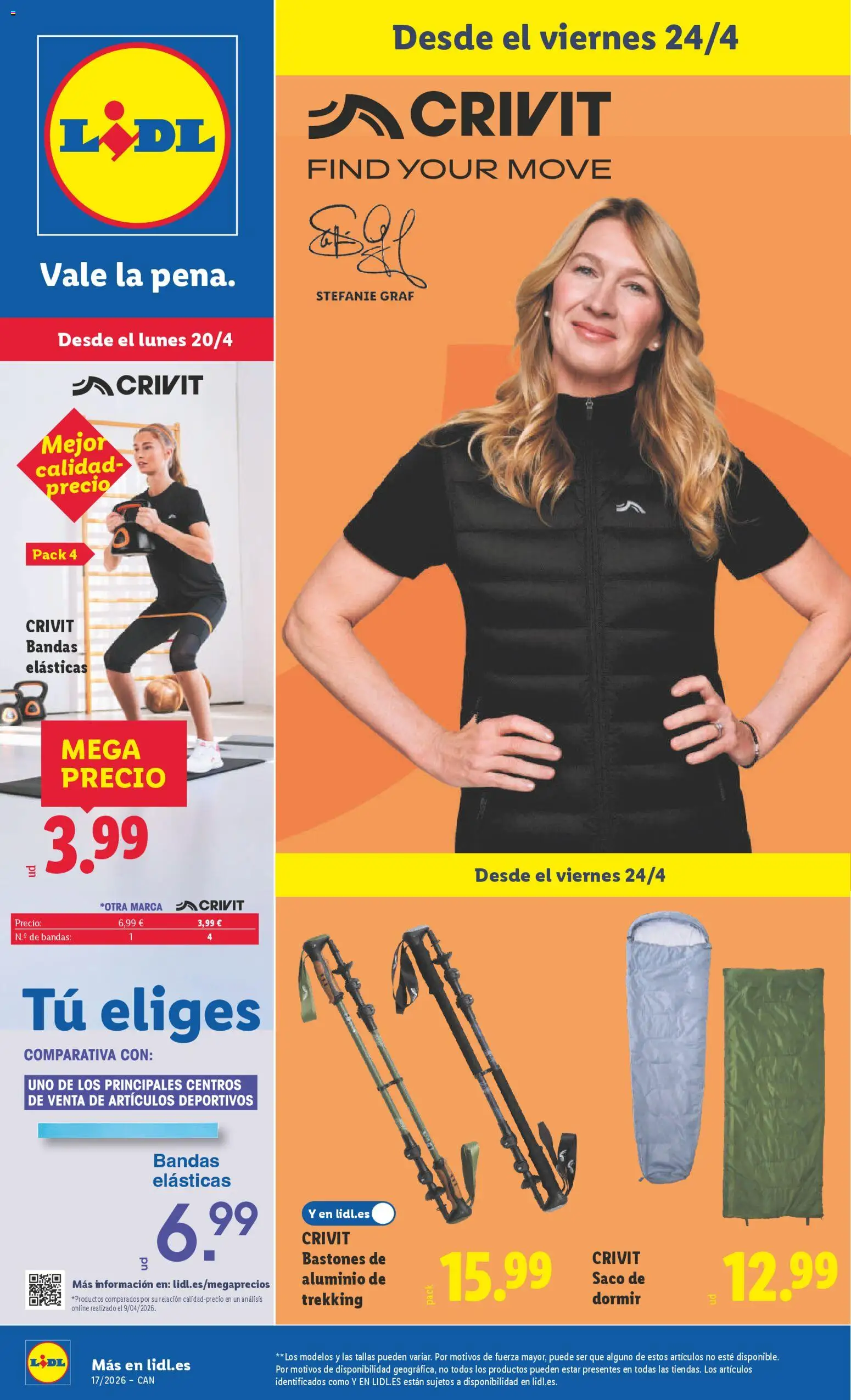Lidl Canarias │ válido desde el 20.04.2026 | Página: 1 | Productos: Saco de dormir