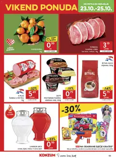 Konzum HR akciós újság - amely érvényes a következő dátumtól: 2026.10.21. | Oldal: 53