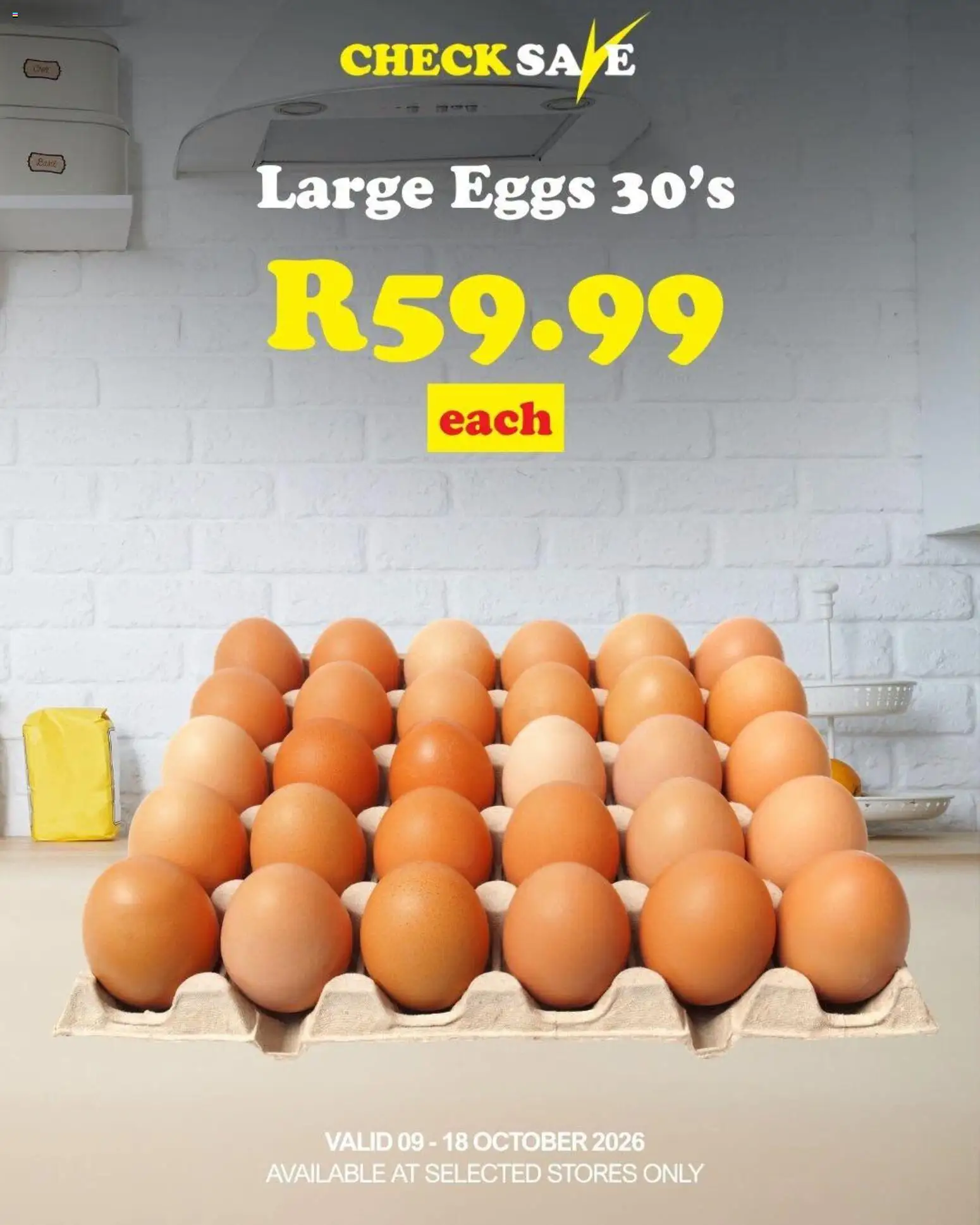 New Check Save catalogue – valid from 09/10/2026 | Page: 3 | Products: Eggs