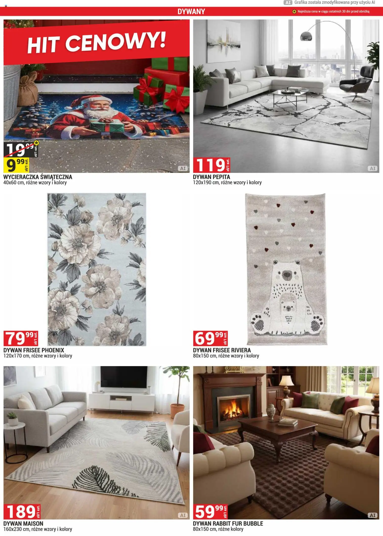 Merkury Market gazetka od 01.11.2026 | Strona: 10 | Produkty: Dywan, Wycieraczka, Dywany