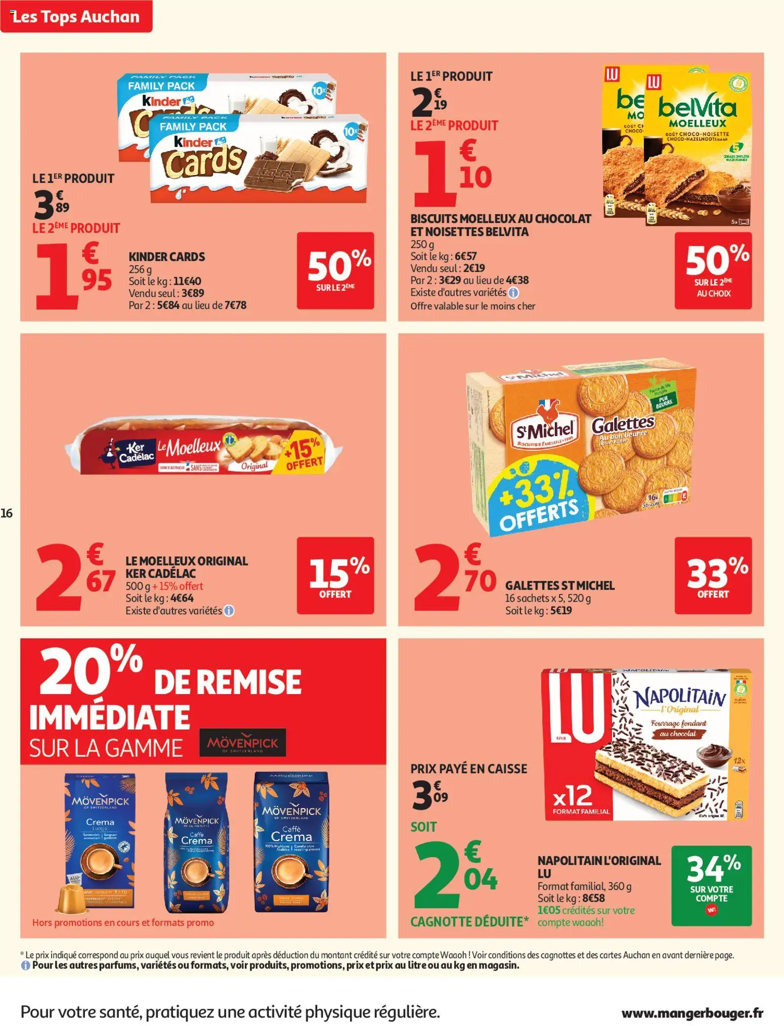 {H1} | Page: 16 | Produits: Noisettes, Farine, Beurre, Thé
