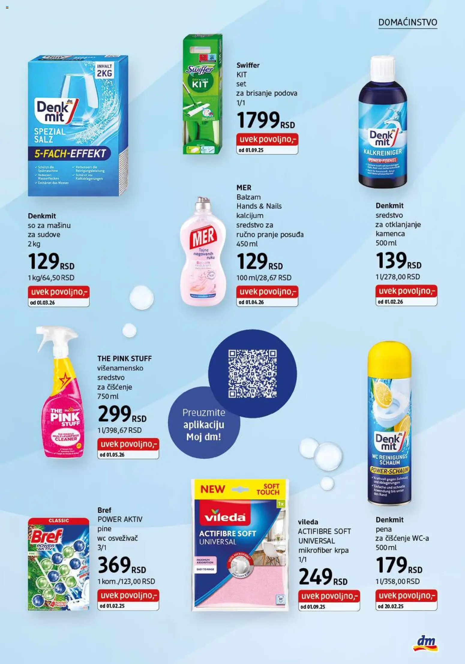 DM Drogerie katalog - važi od 01.06.2026 | Strana: 37 | Proizvode: Bref, Mikrofiber krpa, So, Balzam