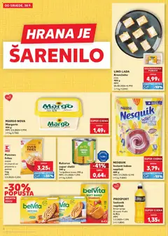 Nesquik Instant kakao napitak, 400 g - Pregled kataloga iz trgovine Kaufland, vrijedi od 30.09.2026 | Stranica: 6 | Proizvodi: Keksi, Kukuruz, Keks, Kakao