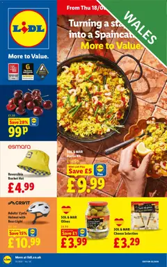 Preview of Weekly offers Lidl Wales valid from 18.06.2026