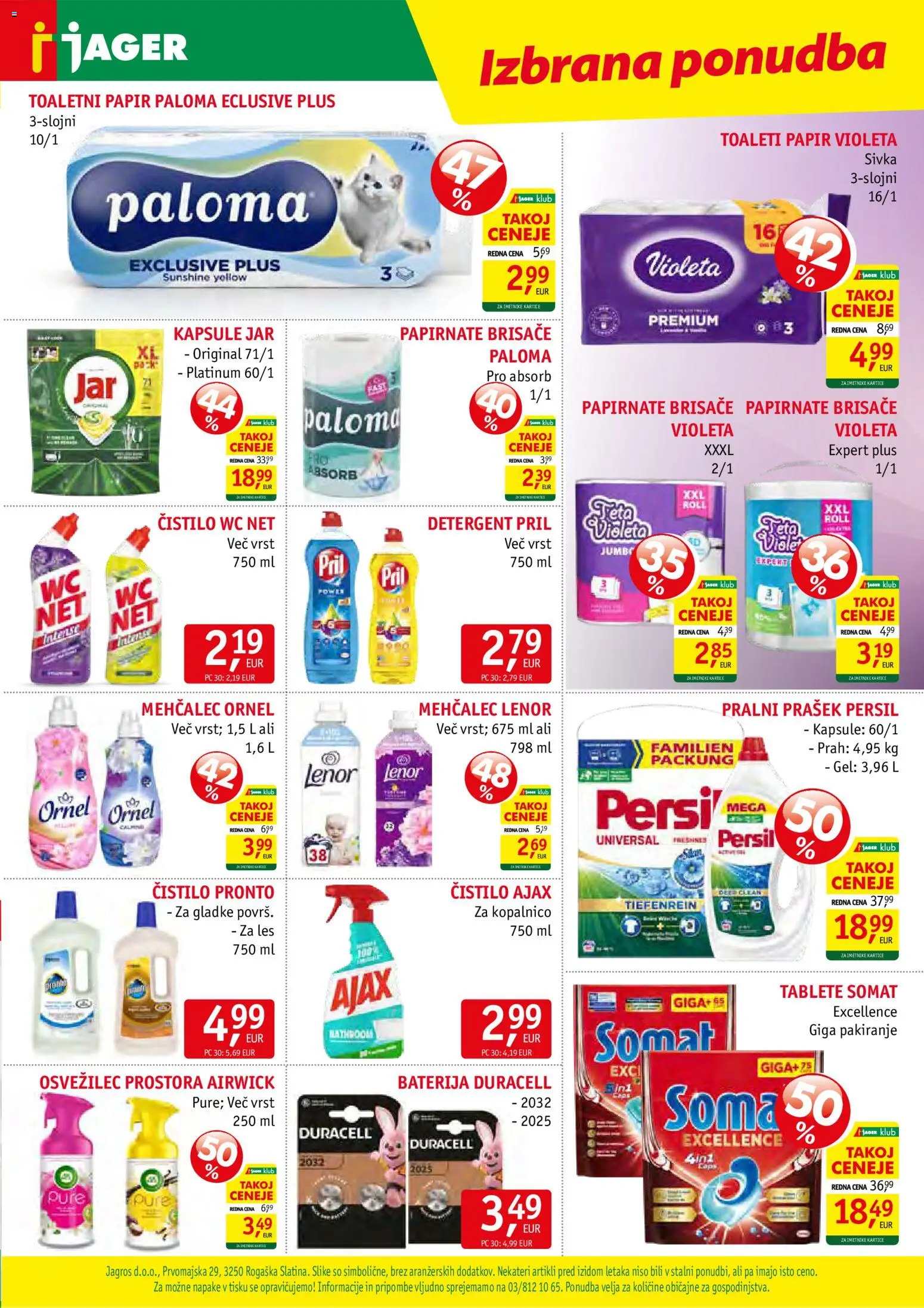Novi Jager katalog ponudbe – veljaven od 21.10.2026 | Stran: 15
