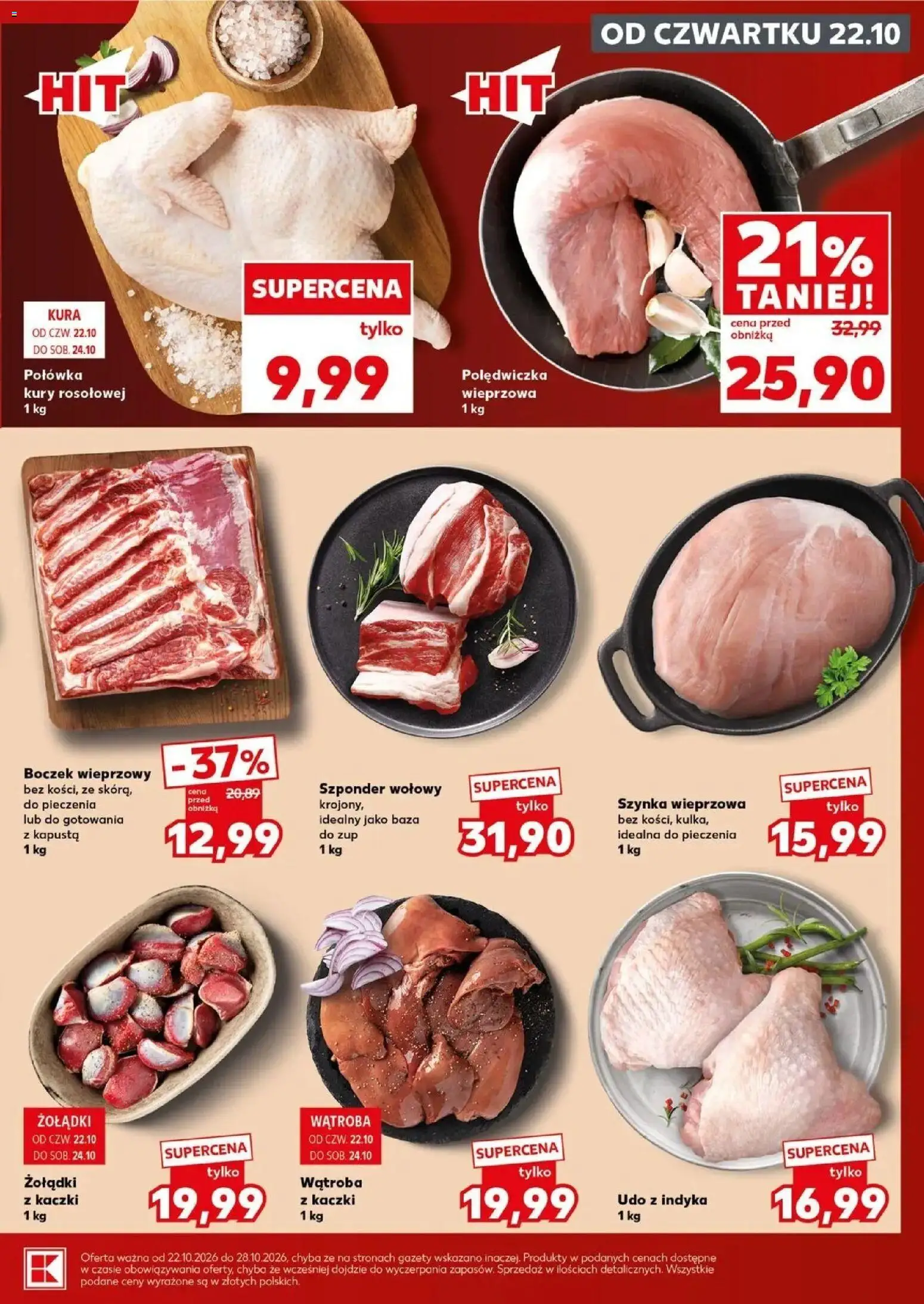 Kaufland HALLOWEEN 🎃 gazetka od 24.10.2026 🕷️🕸️ | Strona: 13 | Produkty: Kapusta, Szynka wieprzowa, Gazety, Boczek