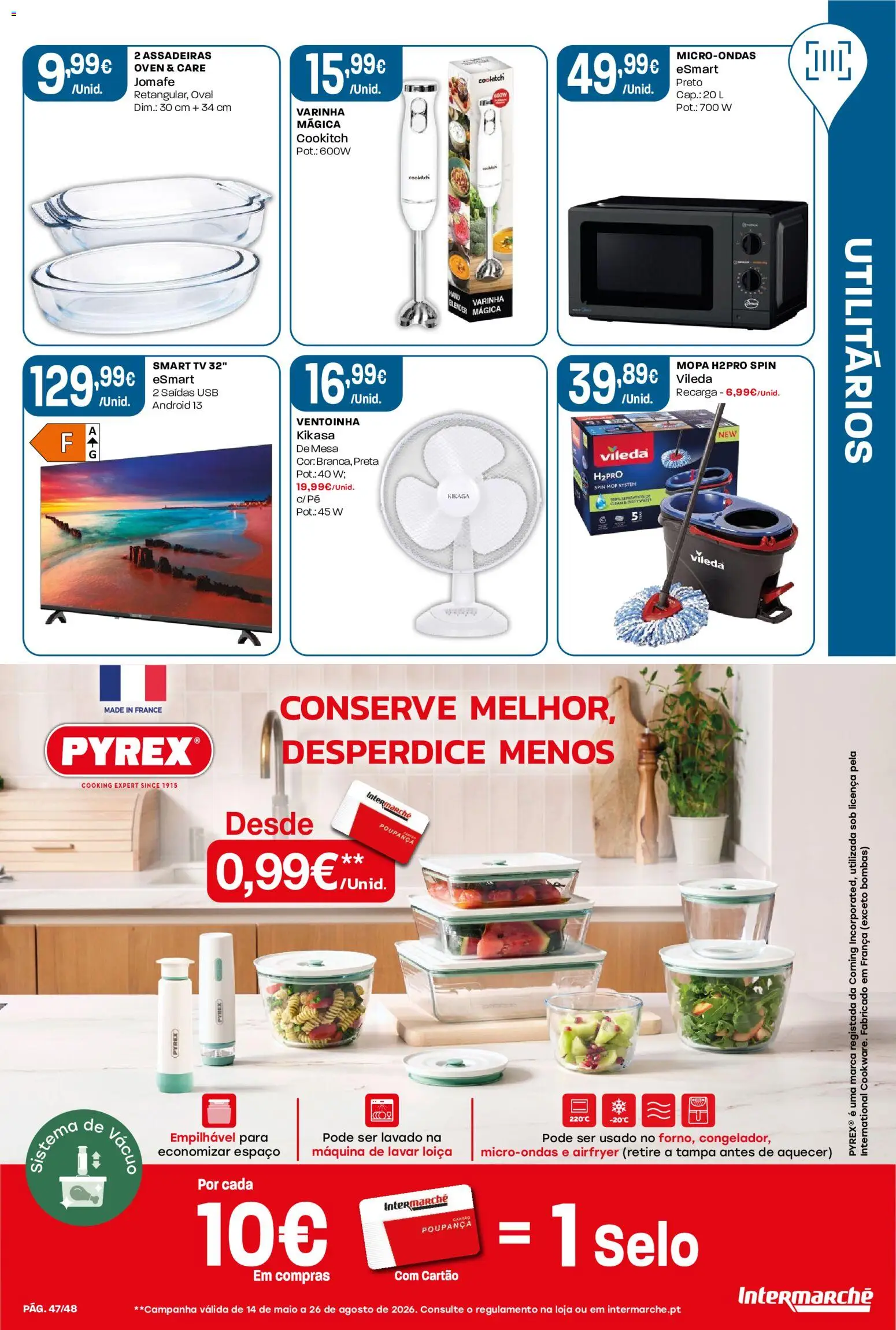 Intermarché folheto │ válido de 06/08/2026 | Página: 47