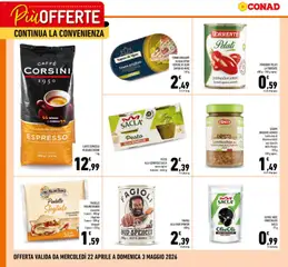 Anteprima del volantino Conad volantino Più Offerte Campania valido a partire dal 22.04.2026