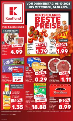 Kaufland Prospekt Bottrop ab 08.10.2026 gültig