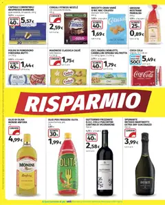 Anteprima del volantino COOP volantino Superstore Cassano d'Adda valido a partire dal 09/07/2026 | Pagina: 4 | Prodotti: Spumante, Mutti, Coca Cola, Olio di Oliva