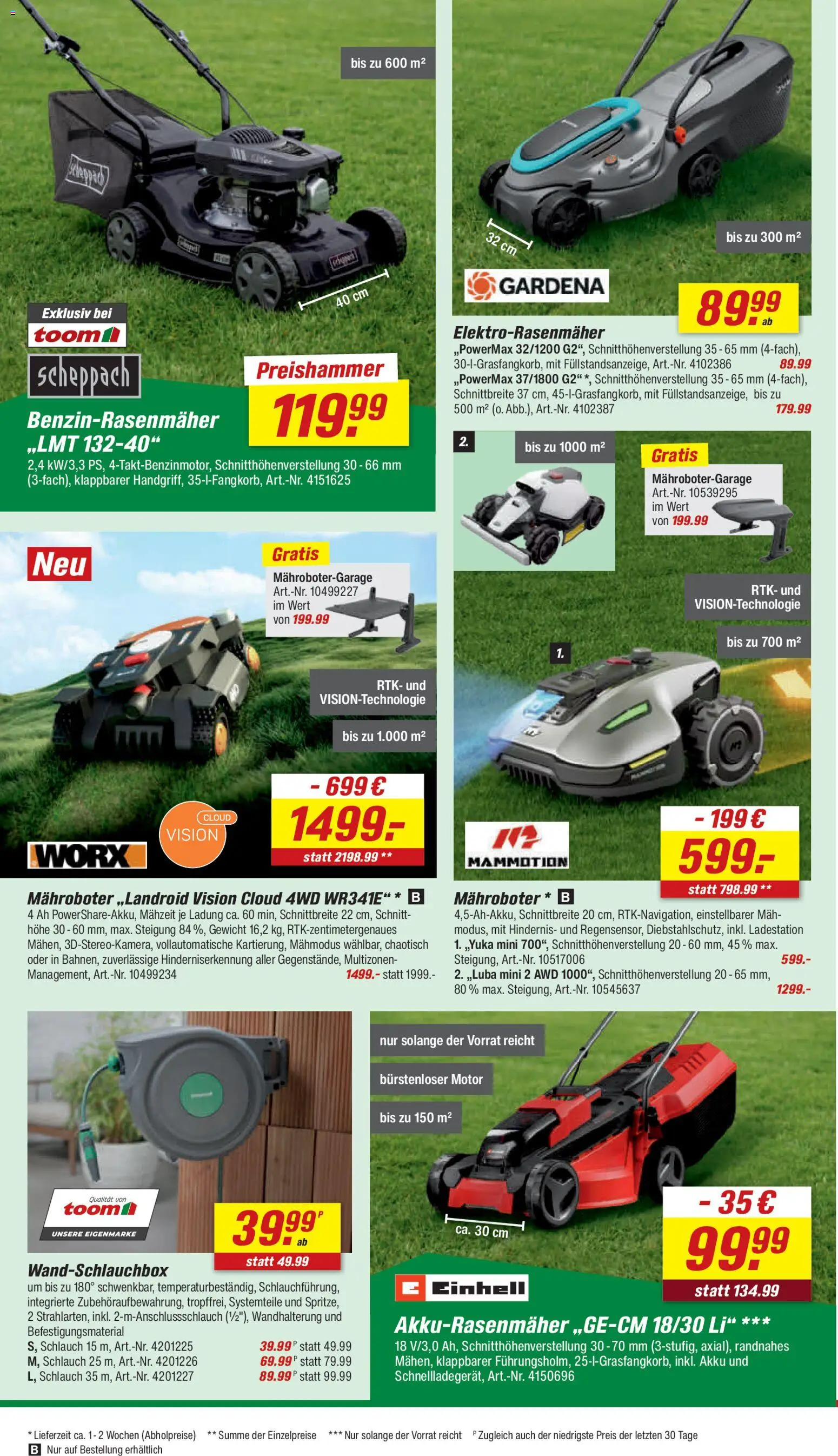 Toom Baumarkt Prospekt | 23.05.2026 | Wie erhält man einen begrenzten Rabatt? | Deutschland