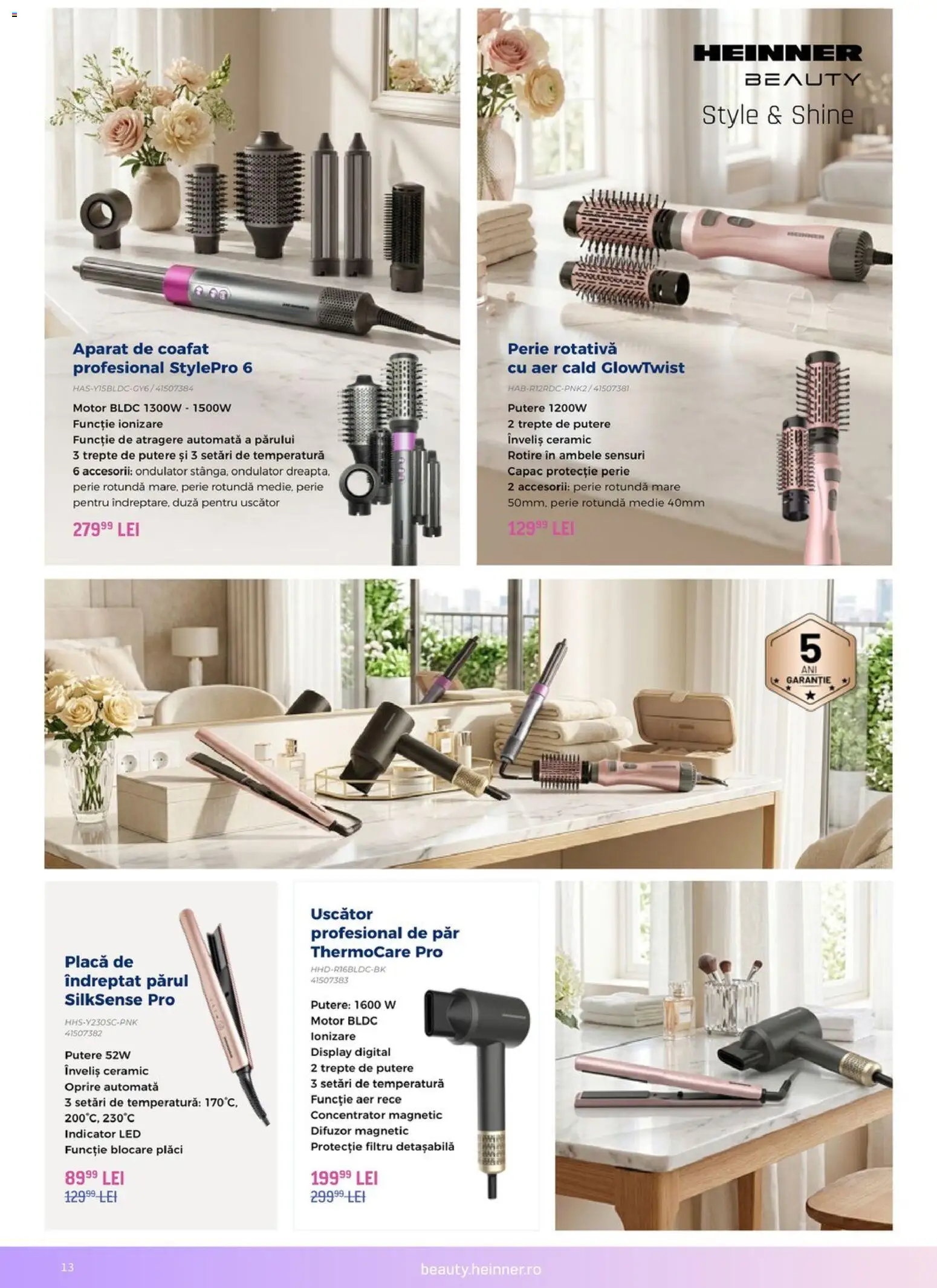 Noul catalog Carrefour – valabil de la 12.08.2026 | Pagină: 13 | Produse: Style, Ondulator, LED, Aparat